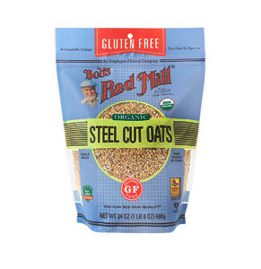 BOBS RED MILL: Steel Cut Oats, 24 OZ