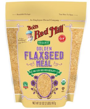 BOBS RED MILL: Organic Golden Flaxseed Meal, 32 OZ