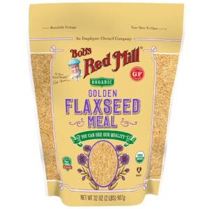 BOBS RED MILL: Organic Golden Flaxseed Meal, 32 OZ