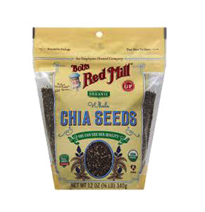 Bob's Red Mill, Organic Whole Chia Seeds, 12 OZ