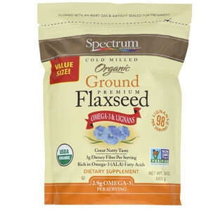 Spectrum Essentials® Organic Cold Milled Ground Premium Flaxseed -- 24 oz