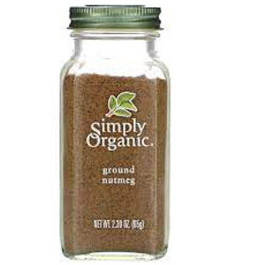 Simply Organic, Ground Nutmeg, 2.30 oz (65 g)