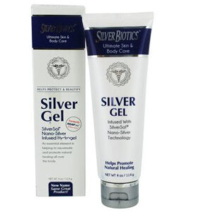 Silver Gel SilverSol Nano-Silver Infused Hydrogel - 4 fl. oz. Formerly ASAP 365 Silver Gel by American Biotech Labs (Pack of 1)