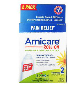 Boiron, Arnicare Roll-On, Pain Relief, 2 Tubes, 1.5 oz Each