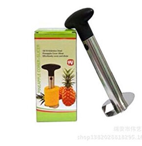 Pineapple Corer Slicer Cutter Peeler Stainless Steel Kitchen Easy Gadget Fruit