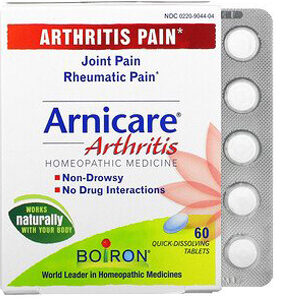 Boiron, Arnicare, Arthritis , 60 Quick-Dissolving Tablets