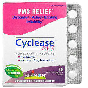 Boiron, Cyclease PMS, 60 Quick-Dissolving Tablets
