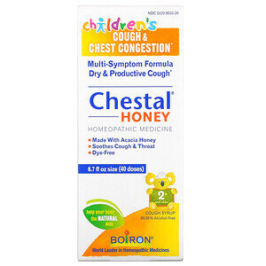 Boiron, Chestal Honey, Children's Cough & Chest Congestion, 6.7 fl oz