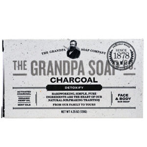 Grandpa Soap Soap - Charcoal - 4.25 oz