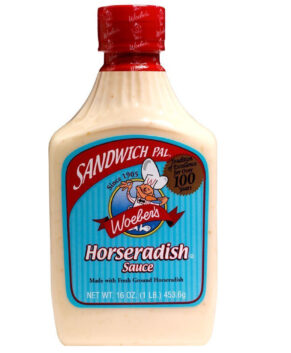 Woeber's Sauce Horseradish 16 oz.