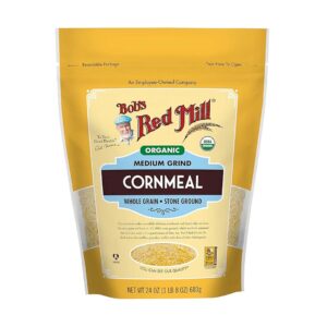 Best online shopping sites in usa - Bob’s Red Mill, Organic, Medium Grind Cornmeal, 24 oz copy