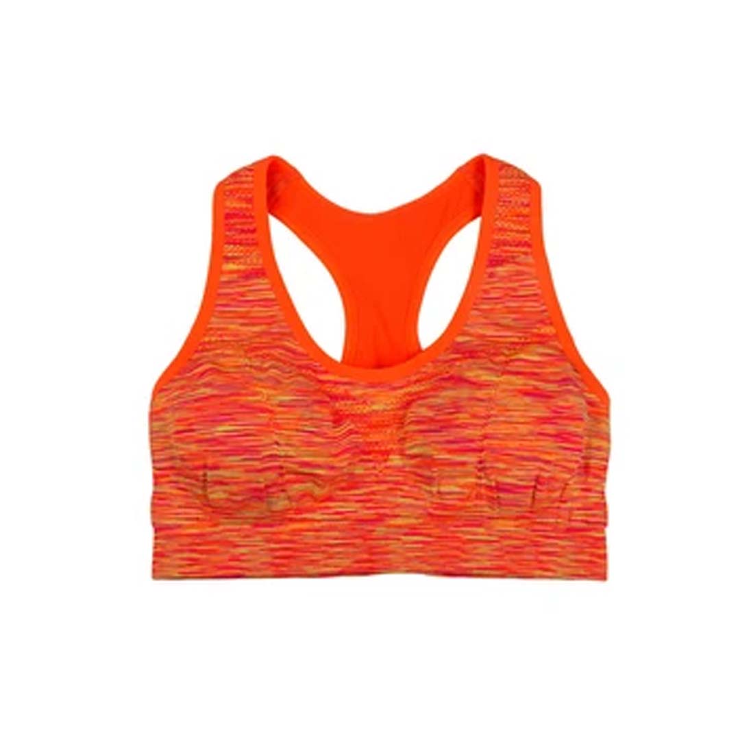 Best online shopping sites in usa - Women’s yoga workout easy to wear bra – Orange