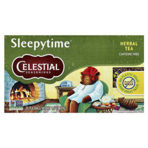 Celestial Seasonings, Herbal Tea, Sleepytime®, Caffeine Free, 20 Tea Bags, 1 oz (29 g)