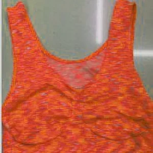 Women's yoga workout easy to wear bra - Orange