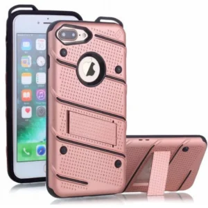 Phantom Hybrid hard tough dual layer armor case for apple iphone 7 (Rose)