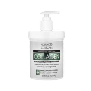 Best online shopping sites in usa - Advanced Clinicals, Collagen, Advanced Moisturizing Cream, 1 lb (454 g)