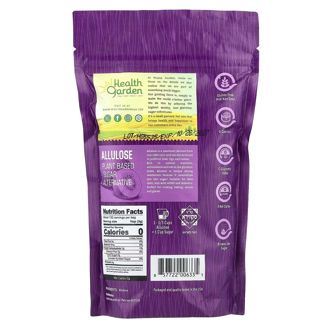 Best online shopping sites in usa - Best online shopping sites in usa - Health Garden, Allulose, Plant Based Sugar Alternative , 14 oz (397 g)