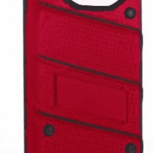 Phantom Hybrid hard tough dual layer armor case for Samsung 7 Phone (Red)
