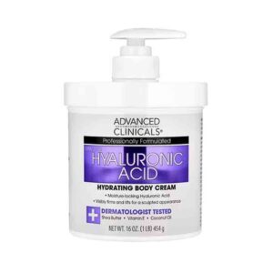 Best online shopping sites in usa - Advanced Clinicals, Hyaluronic Acid, Hydrating Body Cream, 16 oz (454 g)