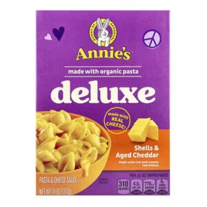 Annie's Homegrown, Deluxe Shells & Aged Cheddar, 11 oz (312 g)