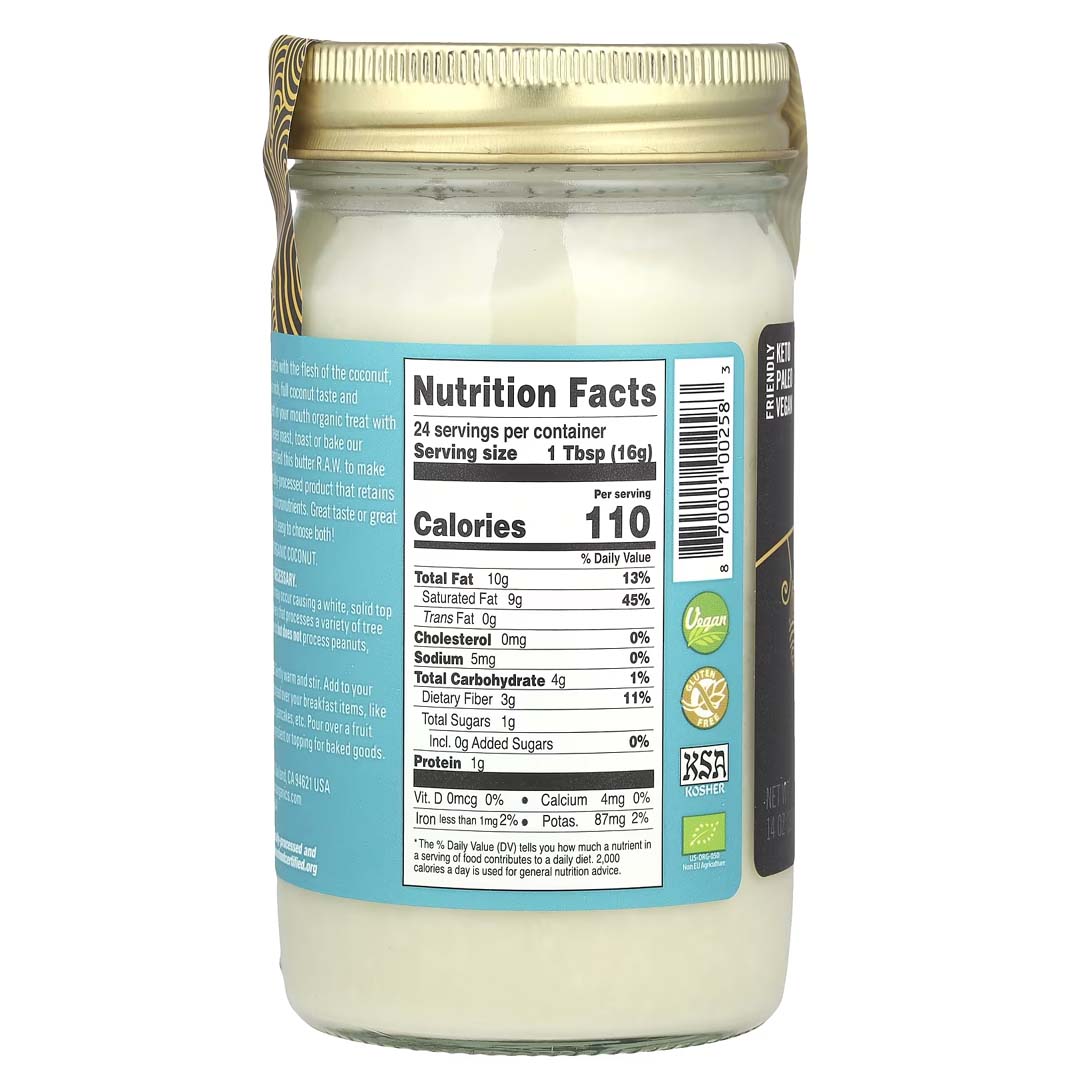 Best online shopping sites in usa - Artisana, Organics, Raw Coconut Butter, 14 oz (397 g) - Image 2