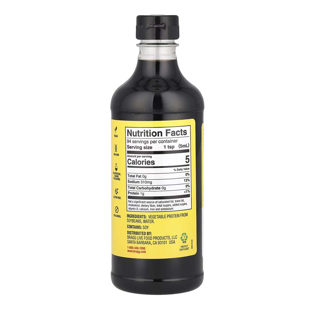 Best online shopping sites in usa - Bragg, Liquid Aminos, Soy Protein Seasoning, 16 fl oz (473 ml) - Image 2