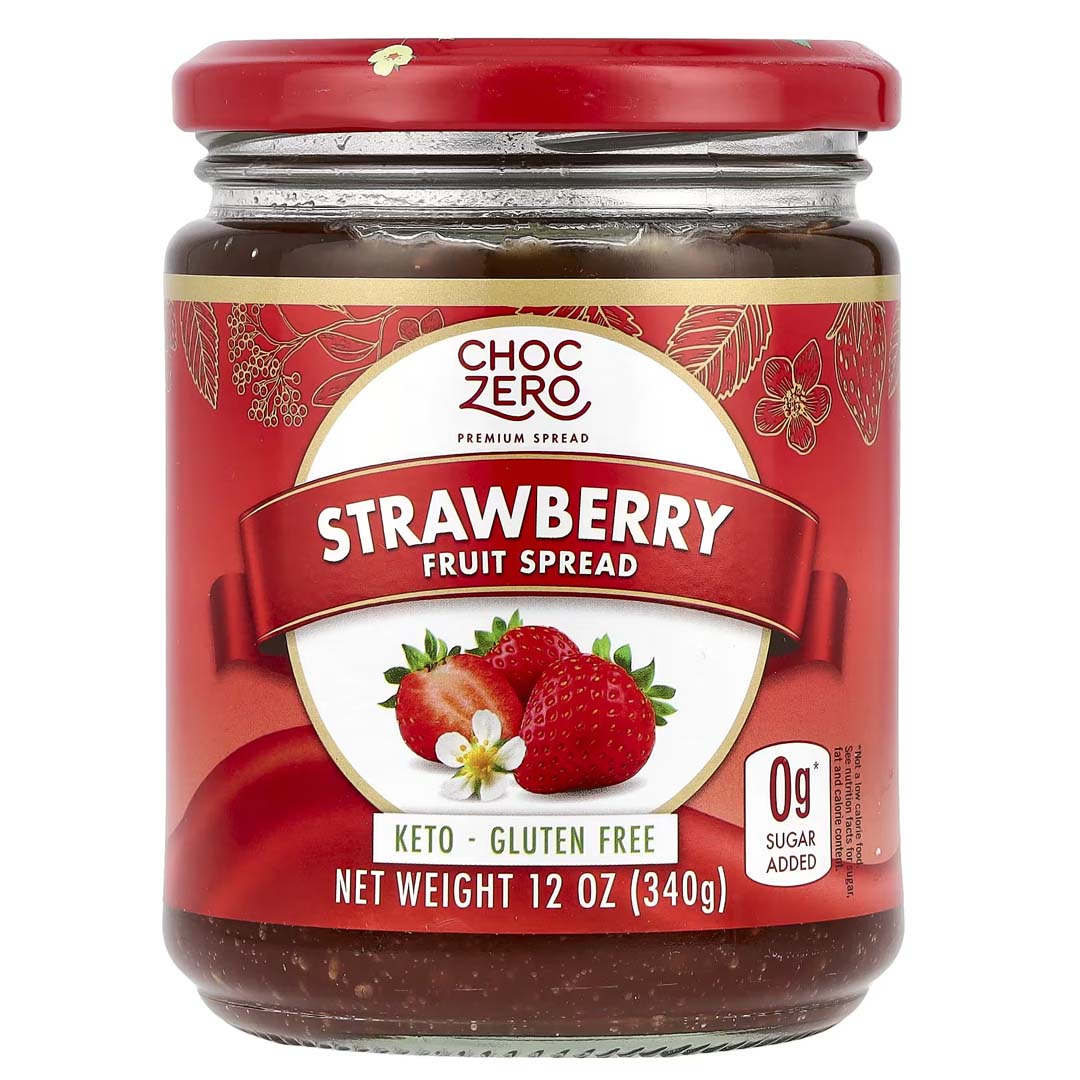 Best online shopping sites in usa - ChocZero, Strawberry Fruit Spread , 12 oz (340 g)
