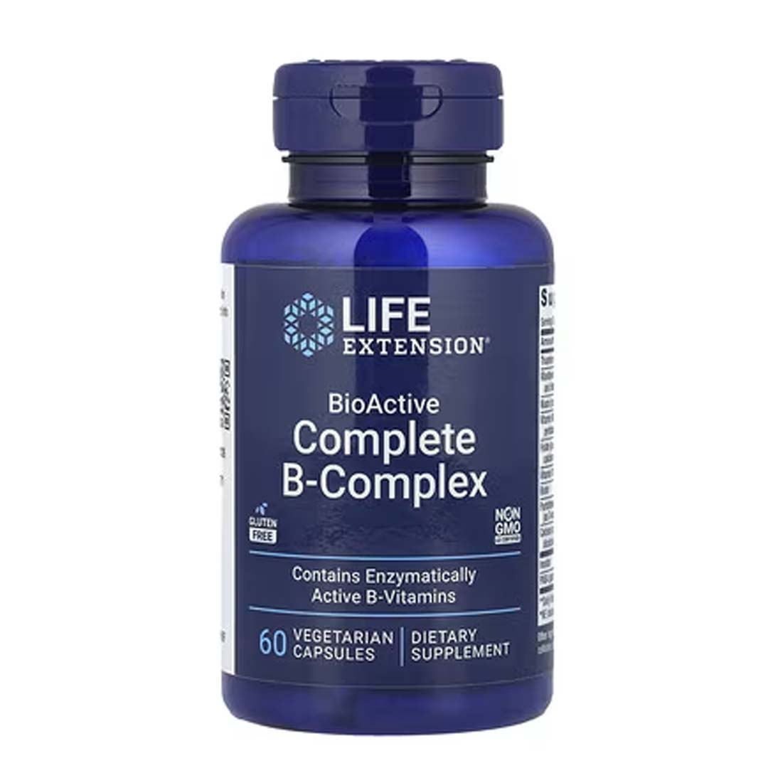 Life Extension, BioActive Complete B-Complex, 60 Vegetarian