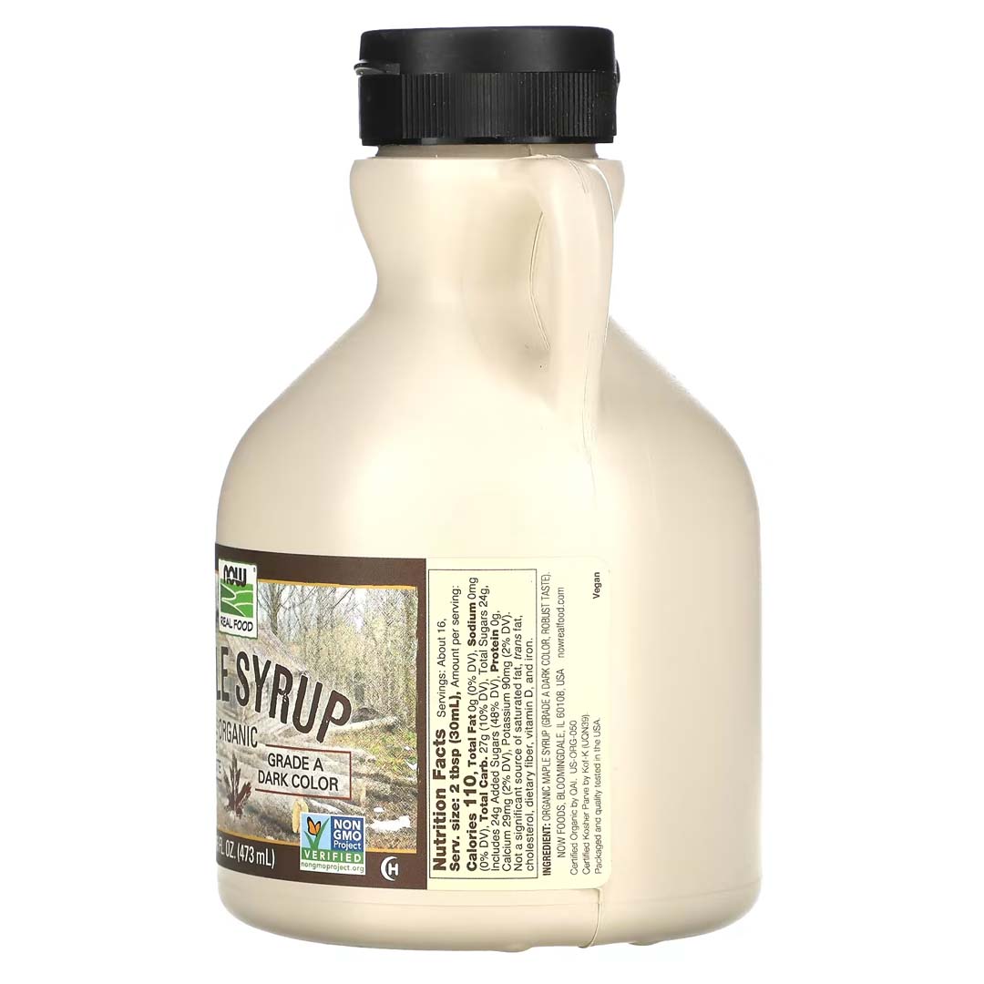 Best online shopping sites in usa - Best online shopping sites in usa - NOW Foods, Real Food, Organic Maple Syrup, Grade A, Dark Color, 16 fl oz (473 ml)