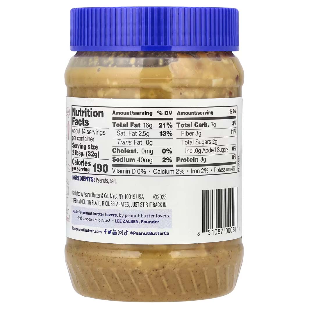 Best online shopping sites in usa - Peanut Butter & Co., Old Fashioned Crunchy, Peanut Butter, 16 oz (454 g) - Image 2