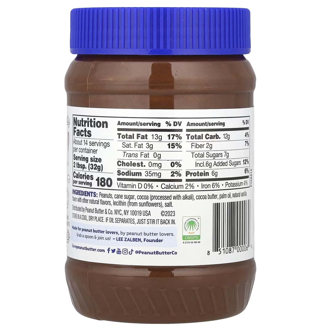 Best online shopping sites in usa - Peanut Butter & Co., Peanut Butter Spread, Dark Chocolatey Dreams®, 16 oz (454 g) - Image 3
