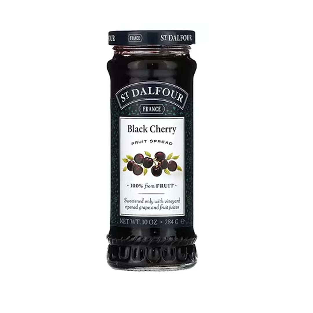 Best online shopping sites in usa - St. Dalfour, Black Cherry Fruit Spread, 10 oz (284 g)