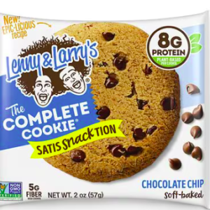 Lenny & Larry's The Complete Cookie Chocolate Chip, 2.0 oz(PACK2)
