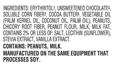 Best online shopping sites in usa - Lily's Peanut Butter Cups Milk Chocolate, 3.2 oz - Image 4