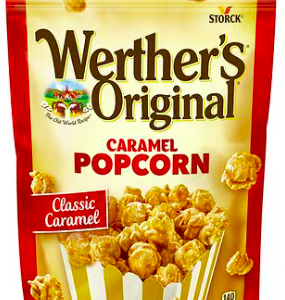 Werther's Original Classic Caramel Popcorn, 5.29 oz(pack2)