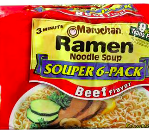 Maruchan Ramen Noodle Soup, 3.0 oz, 6 pack(PACK2)