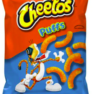 Cheetos Jumbo Puffs Cheese Flavored Snacks, 8.0 OZ(pack2)
