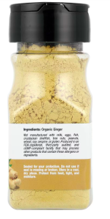 Best online shopping sites in usa - California Gold Nutrition, Foods, Organic Ginger, Ground, 2 oz (56 g) - Image 2