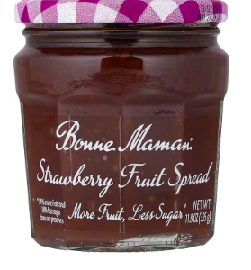 Bonne Maman, Strawberry Fruit Spread, 11.8 oz (335 g)