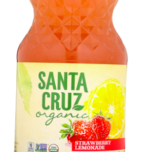 Santa Cruz Organic Drinks Strawberry Lemonade - 32 fl oz