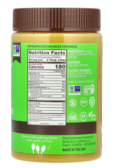 Best online shopping sites in usa - Barney Butter, Almond Butter, Crunchy, 16 oz (454 g) - Image 2