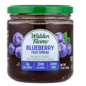 Walden Farms, Blueberry Fruit Spread, 12 oz (340 g)