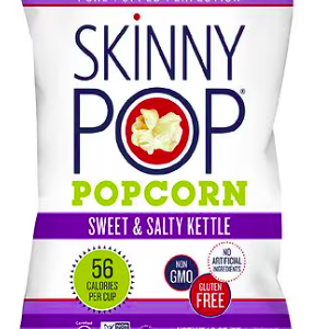 SkinnyPop Kettle Popcorn, 1.9 oz