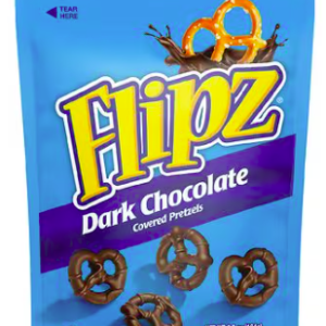 Flipz Dark Chocolate Covered Pretzels, 6.5 oz(pack2)