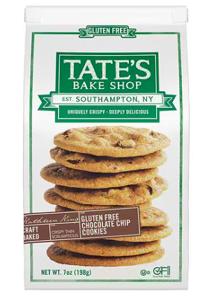 Best online shopping sites in usa - Tate's Bake Shop Cookies Gluten Free Chocolate Chip, 7.0 oz(pack2) - Image 5