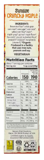 Best online shopping sites in usa - Nature's Path, Organic Sunrise Crunchy Maple Cereal, 10.6 oz (300 g) - Image 2