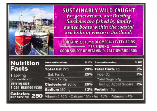Best online shopping sites in usa - Crown Prince Natural, Brisling Sardines, Mediterranean Style, 3.75 oz (106 g) - Image 2
