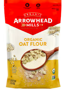 Arrowhead Mills, Organic Oat Flour, 1 lb (453 g)