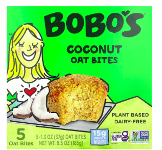 Best online shopping sites in usa - Bobo's Oat Bars, Coconut Oat Bites, 5 Bites, 1.3 oz (37 g) Each