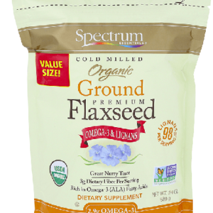 Spectrum Organic Ground Flaxseed Bag-24 Oz.